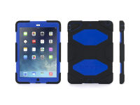 Logo Griffin survivor pour ipad air, noir-bleu 18336