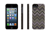 Logo Griffin chevron, iphone 5 case, noir 17402