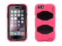 Logo Griffin survivor tout-terrain pour iphone 6, rose-noir 18490