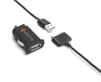 Logo Griffin powerjolt micro 2a, chargeur voiture pour ipad, iphone & ipod, noir 16009