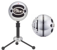 Logo Blue micro snowball, microphone usb 2.0, chrome 15365