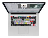 Logo Kb covers, revtement clavier final cut pro/express qwerty pour macbook, air 13