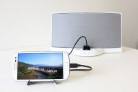 Logo Cablejive samdock, adaptateur micro-usb vers dock, noir 17745