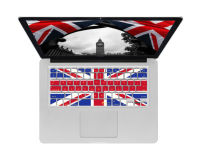 Logo Kb covers, rev�tement clavier union jack iso qwerty pour macbook, air & pro 18210