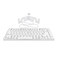 Logo Macally ikey30, clavier pour ipad avec connecteur dock, agencement us, blanc 18368