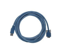 Logo Unibrain usb 3.0 cable, verrouillage � vis (m-m), 30 cm, bleu 18389