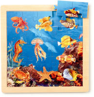 Logo Puzzle cadre des animaux 7288