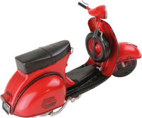 Logo Dco style vintage scooter rouge 7436