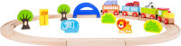 Logo Chemin de fer en bois mon zoo 10504