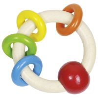 Logo Hochet, 4 anneaux arc-en-ciel 734700