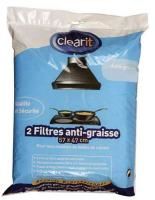 Logo 2 filtres de hottes anti-graisse 200g/m (114x47cm) 5584723