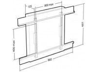 Logo Easy move 650, fixation vesa 200 jusqu' 800x600. 4.4kg 621011