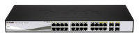 Logo Switch web smart 24 giga poe at 193w + 4 combo sfp dgs1210-24p