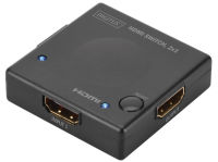 Logo Digitus switch hdmi 2x1, automatique, 2 ports, noir 11006061