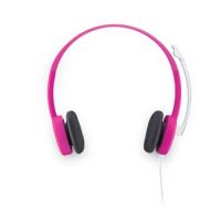 Logo H150 casque micro, stereo, logitech h150, jack 3,5mm , fuchsia 125176
