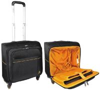Logo Exacompta trolley pour ordinateur exactive, polyester, noir 8701541