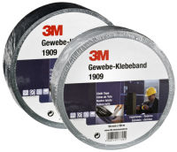 Logo 3m ruban adh�sif toil� 1909, 50 mm x 50 m, argent 9055128