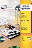 Logo Avery zweckform jaquettes dvd pour botes dvd, blanc, 72743625