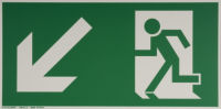 Logo Smartboxpro etiquette de signalisation 'issue de secours 71600100