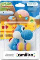 Logo Amiibo yoshi s wooly wood - yoshi de laine bleu ciel amii 1071966