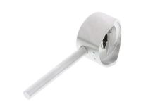 Logo Levier filo, finess acier inoxydable bross complte (levier au total 107 mm) nf 118988