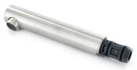 Logo Douchette linee-s acier inoxydable bross aspect mat av, surface mtallique, inox bross aspect mat, 119677