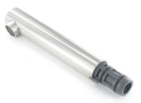 Logo Douchette linee-s acier inoxydable bross aspect brillant complte ve, surface mtallique, inox bross aspect brillant, haute pr