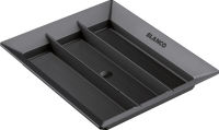 Logo Couvercle de poubelle select 8 litres bi, plastique, noir 231975