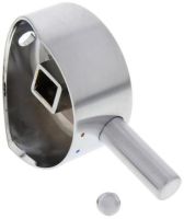 Logo Levier linus /-s court finish acier inoxydable (levier au total = 80 mm) nf 120362