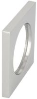 Logo Socle quadris acier inoxydable bross� aspect brillant 117355