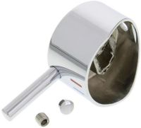 Logo Levier court 30 mm hot compl�te chrom� (blanco) mz 120970