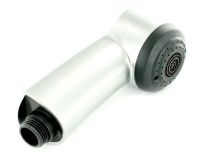 Logo Douchette merkur-s hp chrom� mat compl�te ha, surface m�tallique, chrom� mat, haute pression 139132