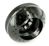 Logo Disque de jet pallas-s noir avec filet extrieur, haute pression + bas pression 128486