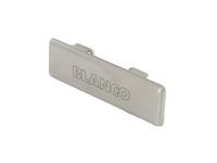 Logo Cache trop-plein masqu� c-overflow� blanco acier inoxydable bross� aspect brillant eb 119505