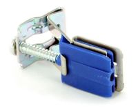 Logo Patte de fixation 2 faire une halte 28-40 automatique zus7361dsous-montage - socle plastique bleu avec clip - 1. r�glable pour p