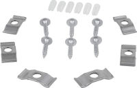 Logo Set de fixation pour cuves  intgrer silgranit (6x)cheville avec vis - lot de 6 -  sous-monter - pour viers et cuves  sous-