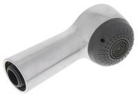 Logo Douchette elipso-s hp finish acier inoxydable compl�te, silgranit�-look, finish inox, haute pression 139142