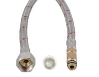 Logo Flexible d'alimentation rouge avec joint/tamis 55 cm m10x1 mz 120742
