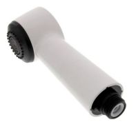 Logo Douchette elipso-s ii c�ramique blanc compl�te index couleur b, look c�ramique, blanc mat, haute pression 118977