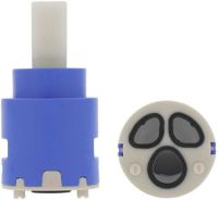 Logo Cartouche hp 25 mm zola-wt ke av, bleu, haute pression 122211