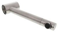 Logo Col de cygne alta compl�te acier inoxydable bross� 119001