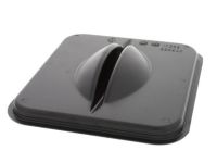 Logo Couvercle de poubelle 7 lietre, plastique, noir-gris 223900