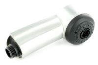 Logo Douchette merkur-s bp finish acier inoxydable compl�te, surface m�tallique, finish inox, bas pression 139134