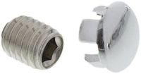 Logo Vis sp:2,5 mm + couleur cache vis chrom� nf 128685