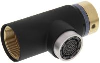 Logo Sortie extremite avec r�gulateur de jet acier inoxydable bross� av 119875