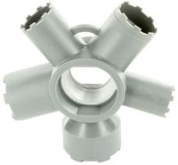 Logo Cl� universelle pour r�gulateur de jet cach� gris ne 119055