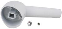 Logo Levier nea silgranit blanc avec vis + cache mz 120763