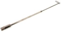 Logo Barre � tirette avec tube guidage elos control set + levier acier inoxydable bross� aspect brillant 117308