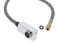 Logo Douchette zenos-s hp chrom� cpl. + tuyau, surface m�tallique, chrom�, haute pression 123127