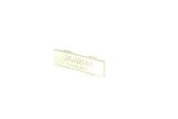 Logo Cache trop-plein masqu� c-overflow� steelart acier inoxydable bross� aspect mat eb 225090